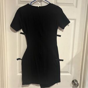 Lulu's Classic Black Mini Dress